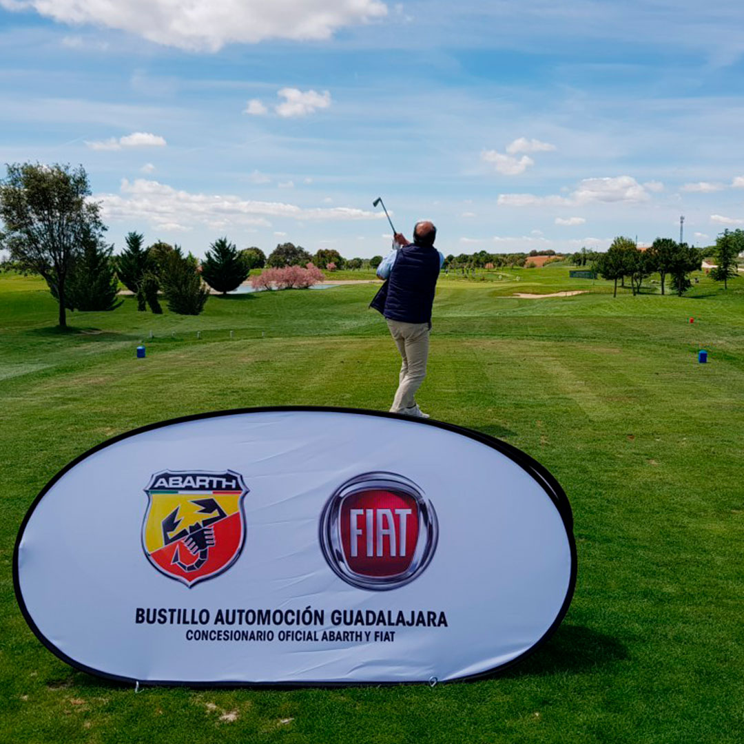 Diseño banner de golf