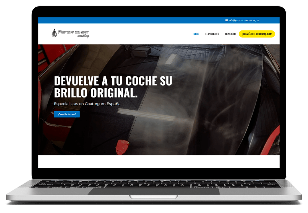 Pagina web perma clear coating